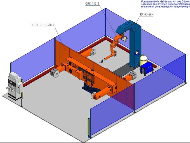 Robotic welding cell overview